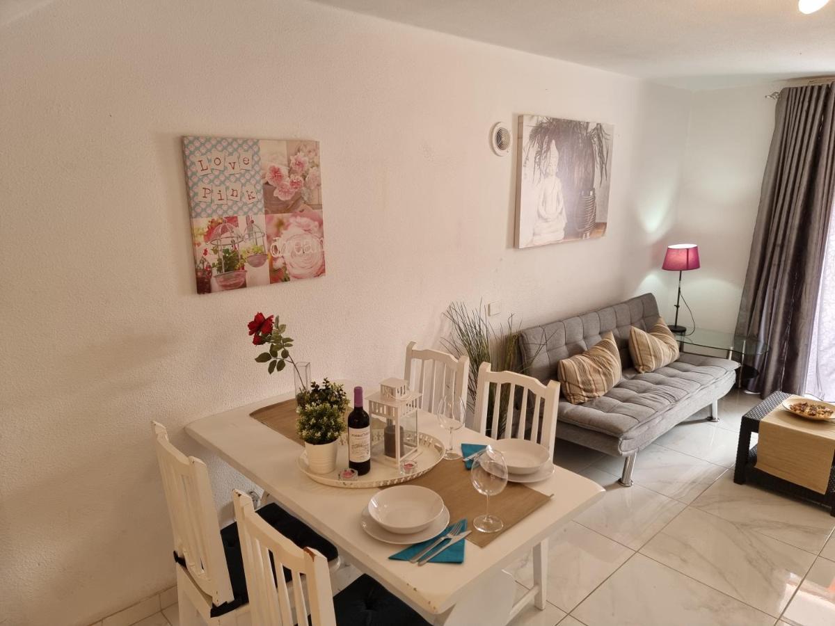 Duplex Apartment Vistamar, Sea-View, Heated Pool In Parque Santiago 2, Wifi Плая-де-лас-Америкас Экстерьер фото